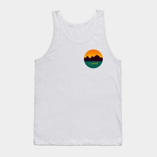 Morocco Mountains Small Graphic Tank Top